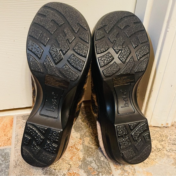 💋NWOB! Incredible BOC Fur & Leopard Print, Fur Lined Clogs! - Picture 9 of 12